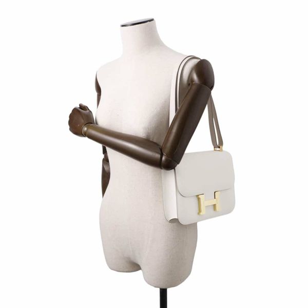 エルメス コンスタンス24 ミロワール グリスペール/ゴールド金具 エプソン B刻印