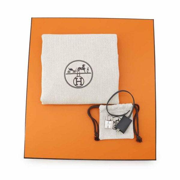 エルメス エールバッグジップPM ルトゥルネ アルドワーズ/ブラック/ホワイト/シルバー金具 トワルキャドリーユ/ヴァッシュハンター W刻印