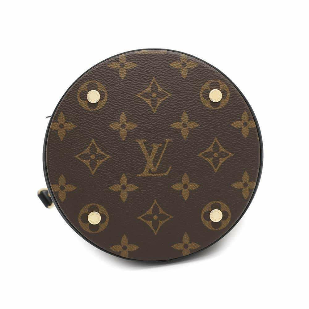 ルイヴィトン ハンドバッグ モノグラム カノエ M83480 2way 黒 ブラック