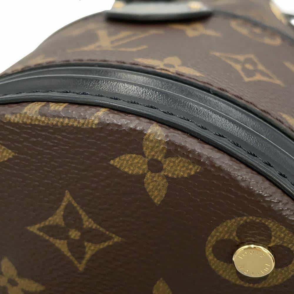 ルイヴィトン ハンドバッグ モノグラム カノエ M83480 2way 黒 ブラック