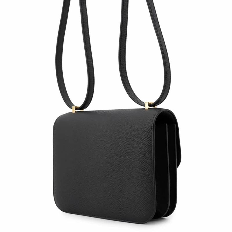 エルメス ミニ コンスタンス3 ミロワール ブラック/ゴールド金具 エプソン W刻印 黒