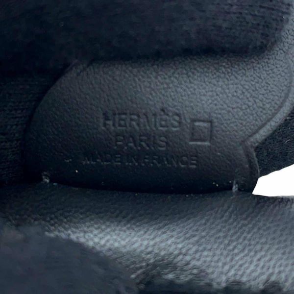 エルメス バッグチャーム ロデオPM ペガサス タッチ ブラック ラムスキン/アリゲーターマット U刻印 HERMES 黒 ソーブラック