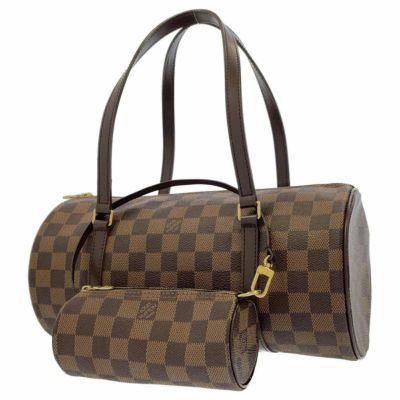 ルイヴィトン ハンドバッグ ダミエ・エベヌ パピヨン30 ポーチ付き N51303 LOUIS VUITTON ヴィトン バッグ 安心保証
