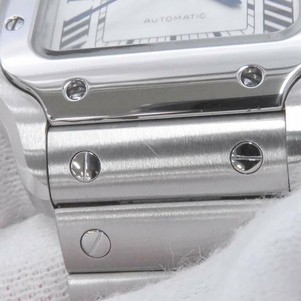 カルティエ サントス ドゥ カルティエ MM WSSA0029 Cartier 腕時計 シルバー文字盤