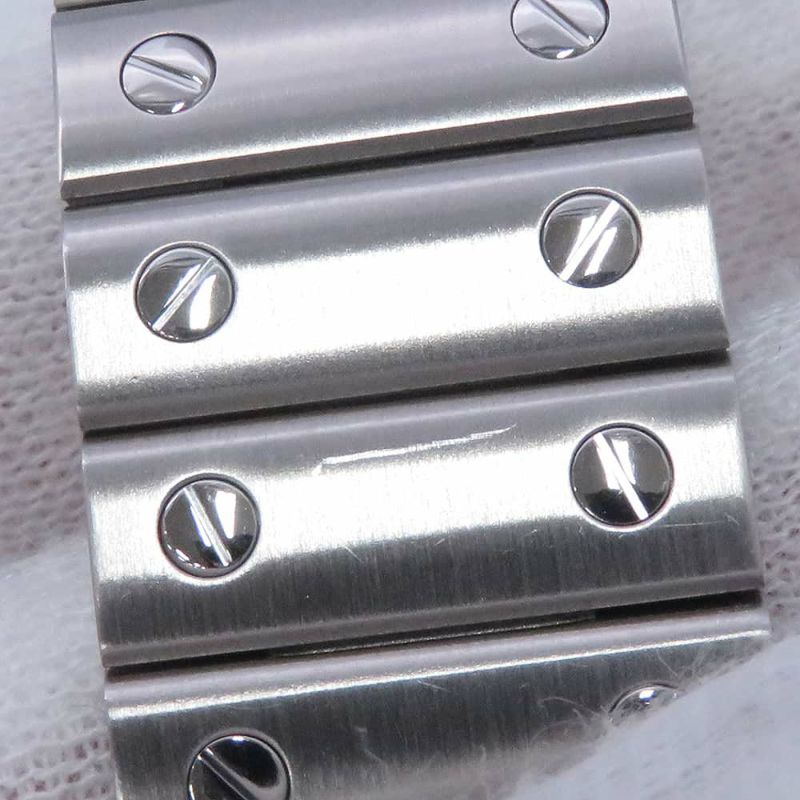 カルティエ サントス ドゥ カルティエ MM WSSA0029 Cartier 腕時計 シルバー文字盤