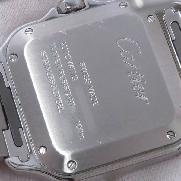 カルティエ サントス ドゥ カルティエ MM WSSA0029 Cartier 腕時計 シルバー文字盤