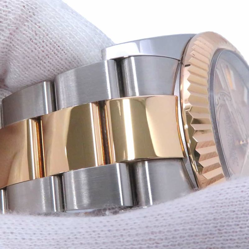 ロレックス スカイドゥエラー デイト ランダムシリアル ルーレット 326933 ROLEX 腕時計 シャンパン文字盤