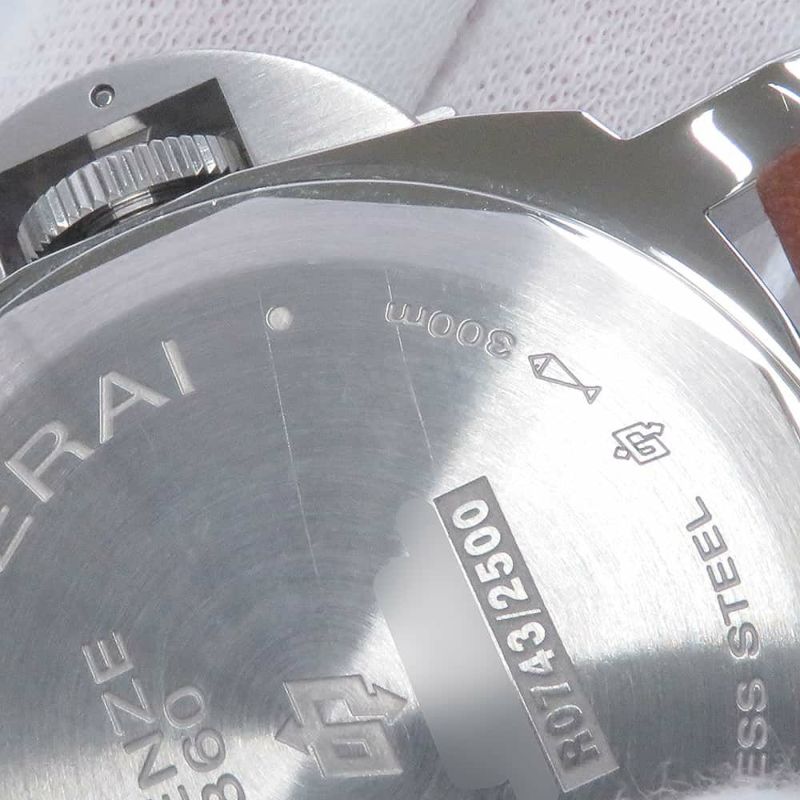 パネライ ルミノール マリーナ ロゴ R番 PAM00005 PANERAI 腕時計 黒文字盤