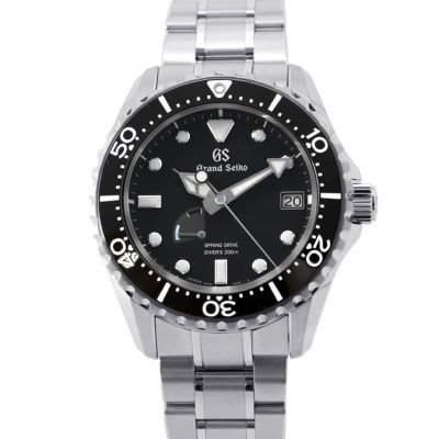 セイコー グランドセイコー スポーツコレクション SBGA461 SEIKO 腕時計 黒文字盤 安心保証