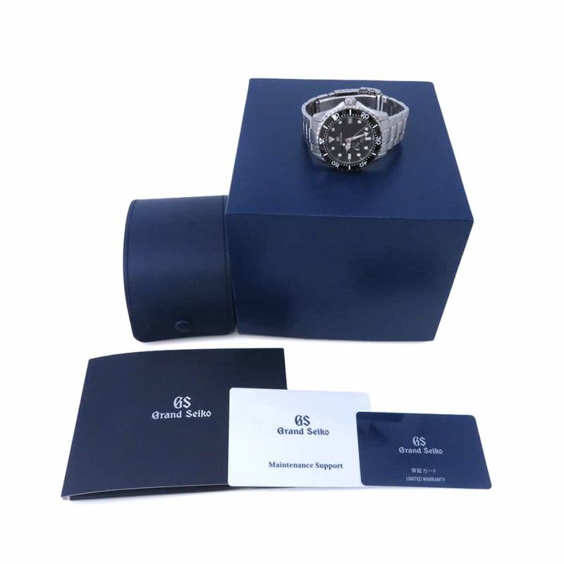 セイコー グランドセイコー スポーツコレクション SBGA461 SEIKO 腕時計 黒文字盤