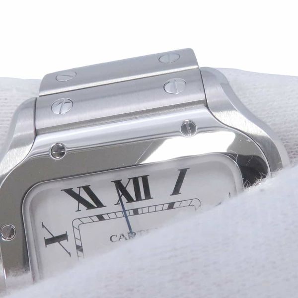 カルティエ サントス ドゥ カルティエ MM WSSA0029 Cartier 腕時計 シルバー文字盤