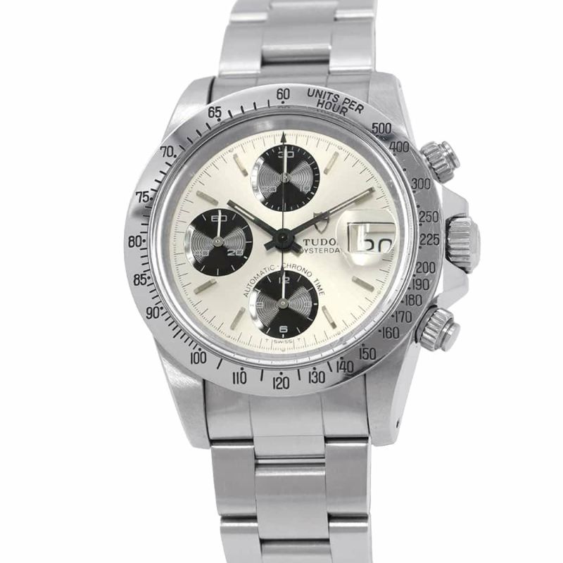 チュードル クロノタイム B番 79180 TUDOR チューダー 腕時計 シルバー/ブラック文字盤