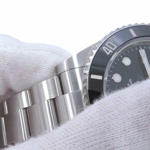 ロレックス サブマリーナ ノンデイト ランダムシリアル ルーレット 124060 ROLEX 腕時計 ウォッチ 黒文字盤