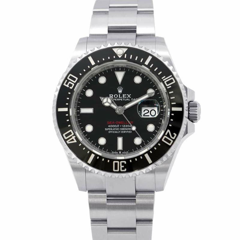 ロレックス シードゥエラー ランダムシリアル ルーレット 126600 ROLEX 腕時計 黒文字盤