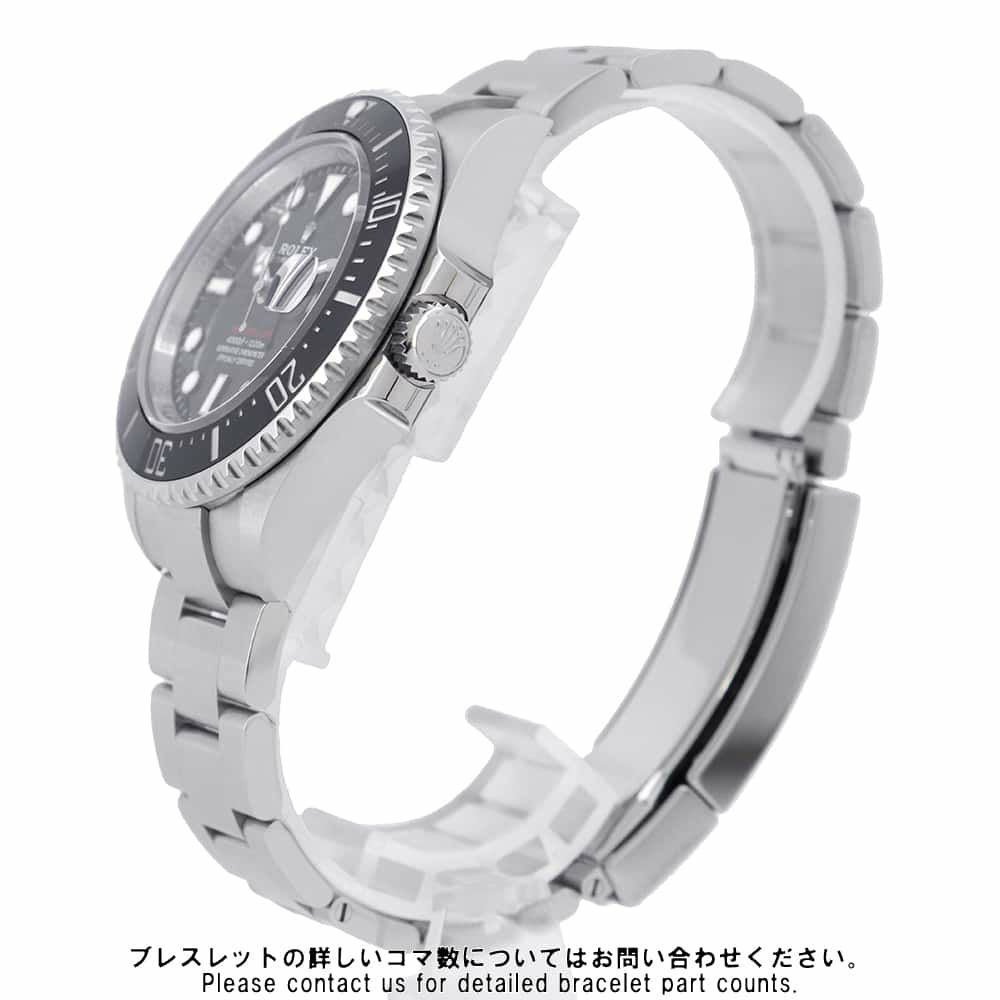 ロレックス シードゥエラー ランダムシリアル ルーレット 126600 ROLEX 腕時計 黒文字盤