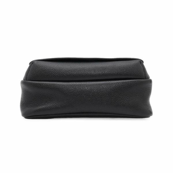 ロエベ ショルダーバッグ ペブル メッセンジャーバッグ XS サプルグレインカーフ BANBA73X01 LOEWE メンズ 黒