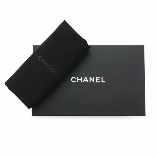 シャネル チェーンショルダーバッグ トップハンドル フォンケース マトラッセ ココマーク キャビアスキン AP3238 CHANEL 黒
