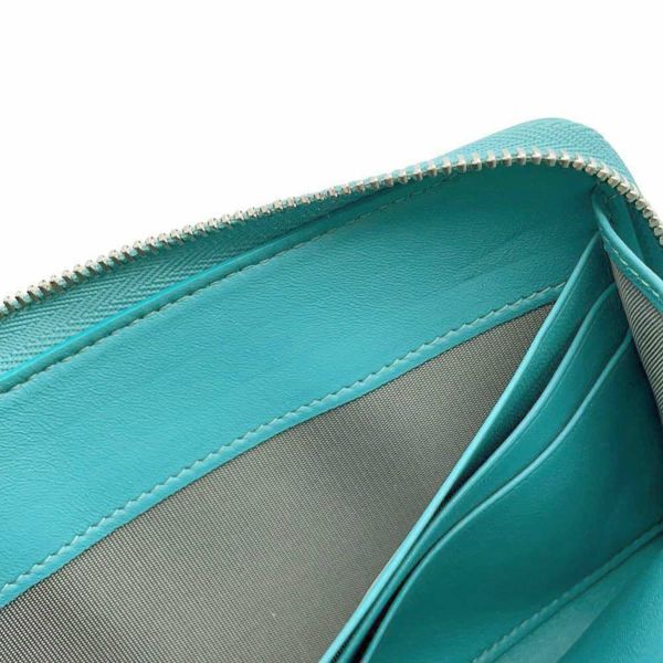 ティファニー 長財布 レザー Tiffany&Co. ロングウォレット ラウンドファスナー