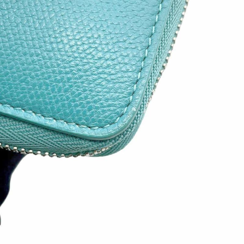 ティファニー 長財布 レザー Tiffany&Co. ロングウォレット ラウンドファスナー