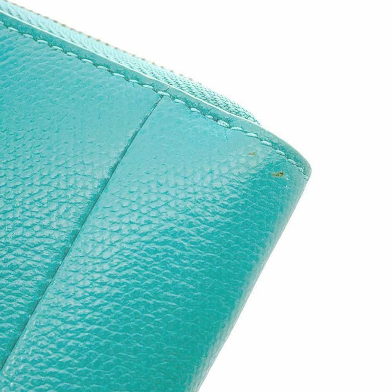 ティファニー 長財布 レザー Tiffany&Co. ロングウォレット ラウンドファスナー