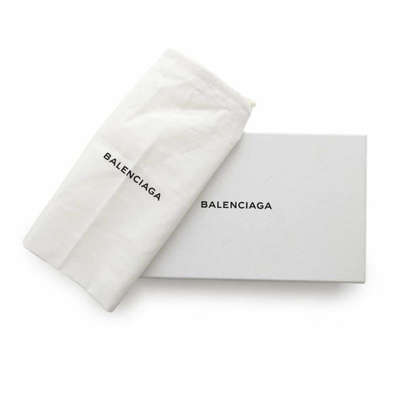 バレンシアガ 長財布 レザー 392124 BALENCIAGA ラウンドファスナー 黒