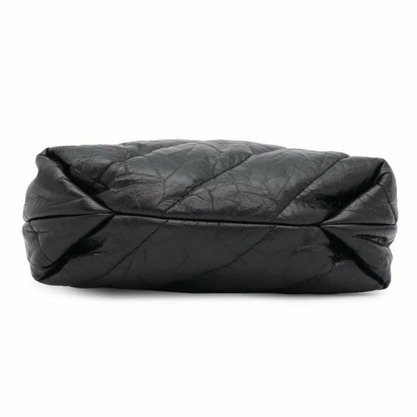 バレンシアガ チェーンショルダーバッグ クラッシュ XS トートバッグ 781796 BALENCIAGA 黒 キルト