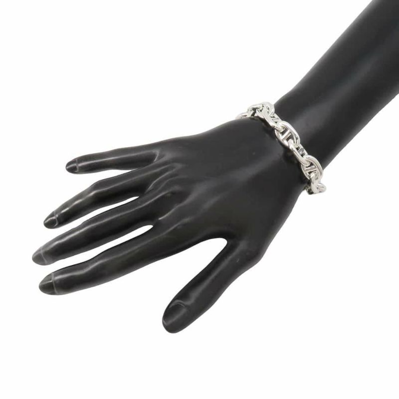 エルメス ブレスレット シェーヌダンクルMM 15コマ SV925シルバー HERMES ジュエリー