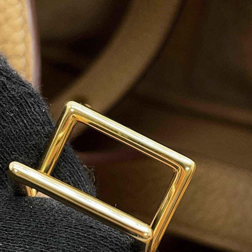 エルメス ハンドバッグ ピコタンロックPM ビスキュイ/ゴールド金具 トリヨンクレマンス B刻印