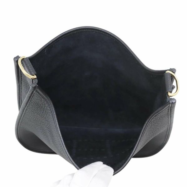 エルメス ショルダーバッグ エブリン3 PM ブラック/ゴールド金具 トリヨンクレマンス B刻印 黒