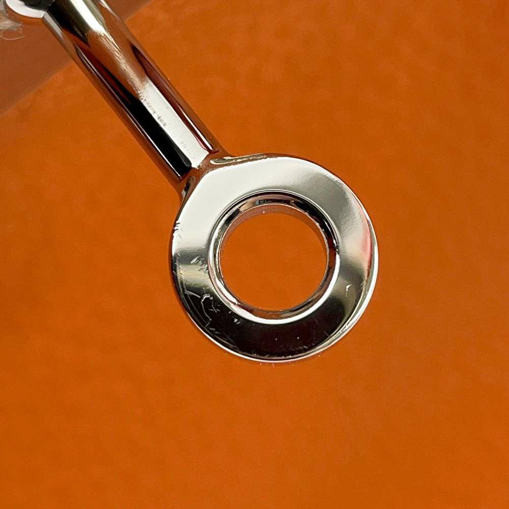 エルメス バーキン30 オレンジ/サンギーヌ/ブルーラン/ブルーイドラ/エタン/ゴールド/シルバー金具 トリヨンクレマンス □P刻印 Birkin