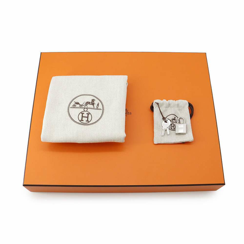 エルメス ハンドバッグ ピコタンロックMM ブラック/シルバー金具 トリヨンクレマンス B刻印 黒