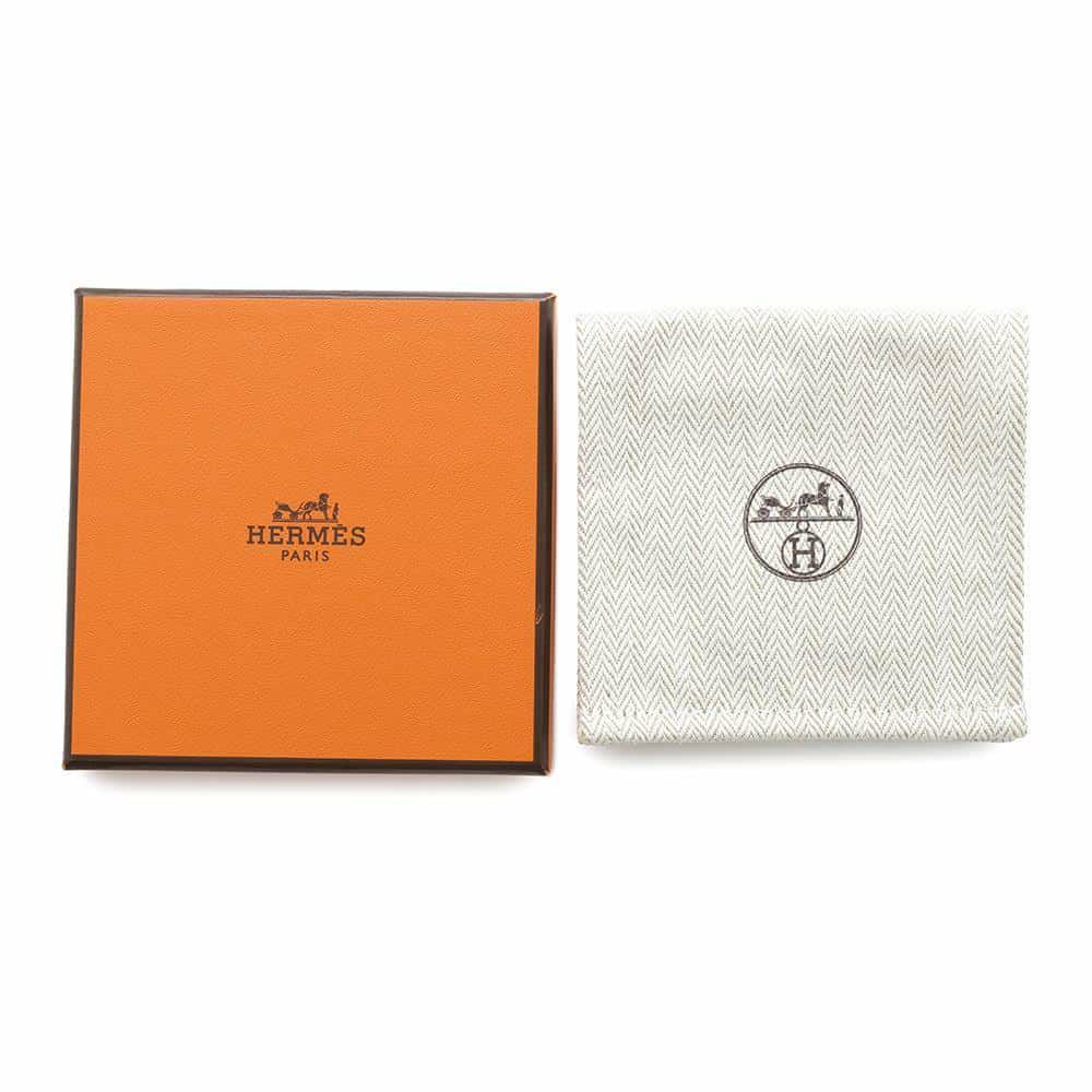 エルメス ブレスレット コリエドシアン リヴァル ドゥブルトゥール ゴールド/ピンクゴールド金具 スイフト サイズT1 U刻印