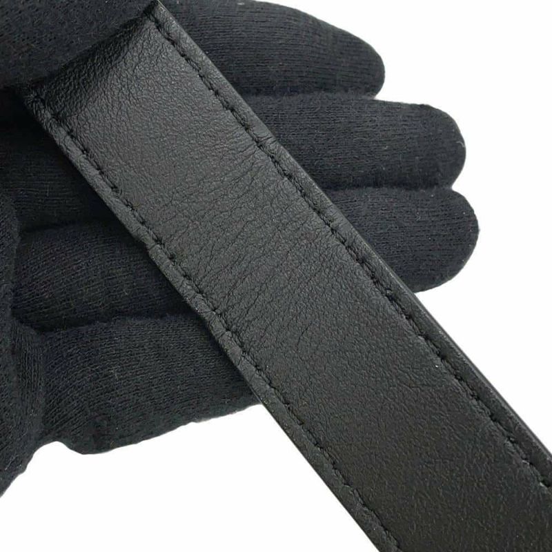 フェンディ ショルダーバッグ 縦型ボックス レザー 7VA519 FENDI 黒