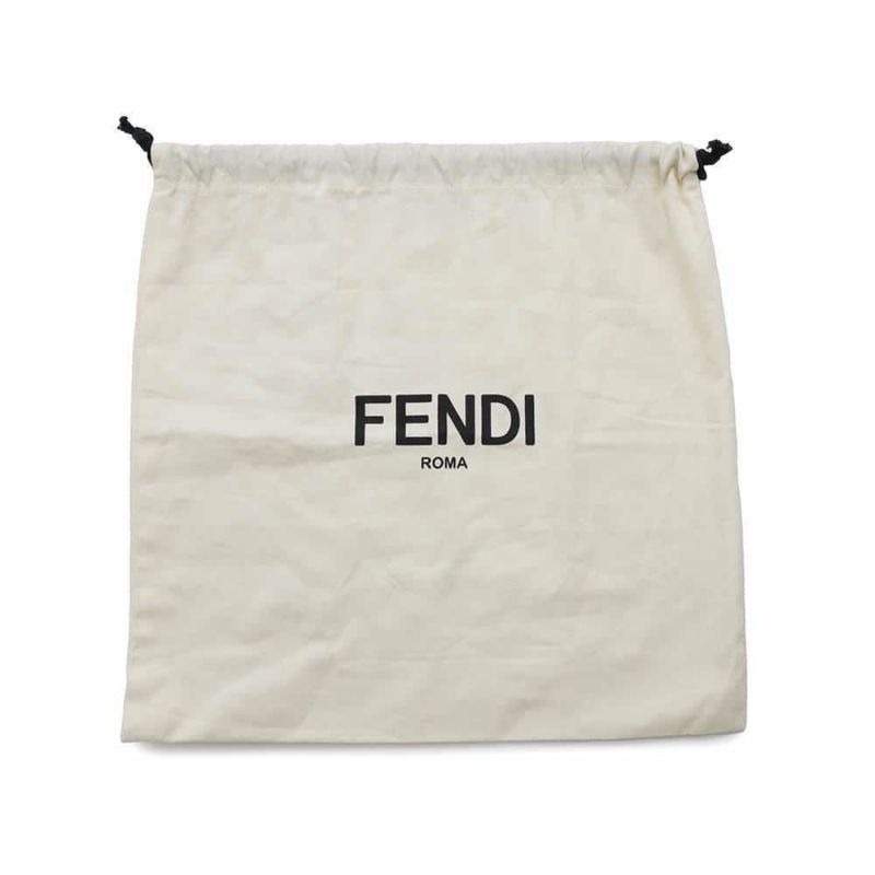 フェンディ ショルダーバッグ 縦型ボックス レザー 7VA519 FENDI 黒