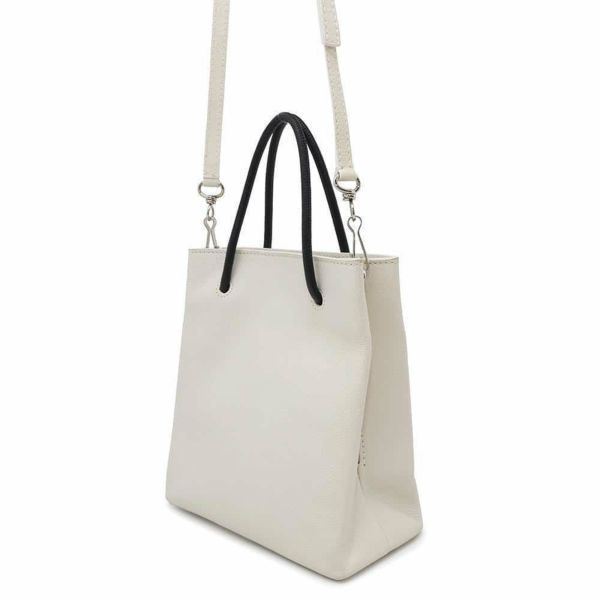 バレンシアガ ハンドバッグ ショッピングトートXXS レザー 528655 BALENCIAGA 2way 白