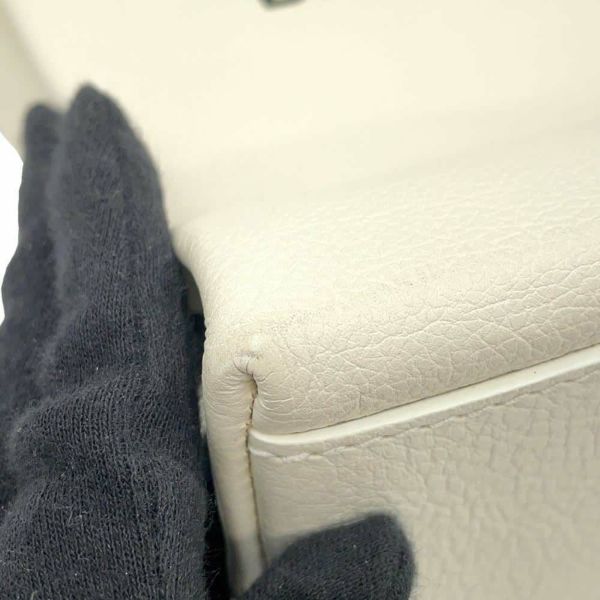 バレンシアガ ハンドバッグ ショッピングトートXXS レザー 528655 BALENCIAGA 2way 白