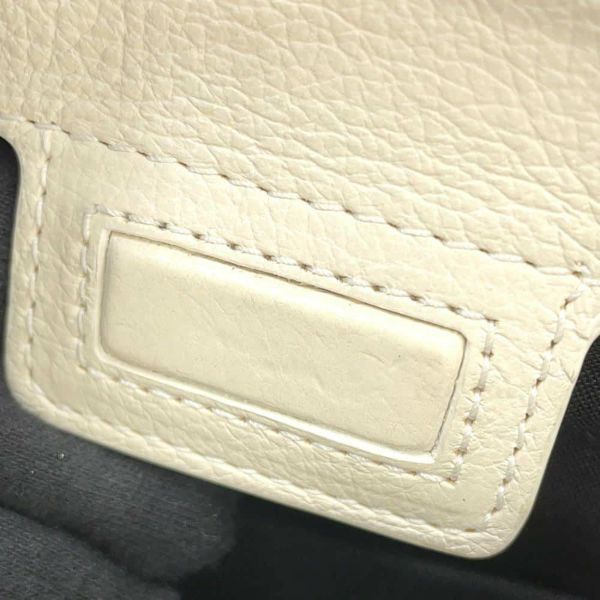 バレンシアガ ハンドバッグ ショッピングトートXXS レザー 528655 BALENCIAGA 2way 白