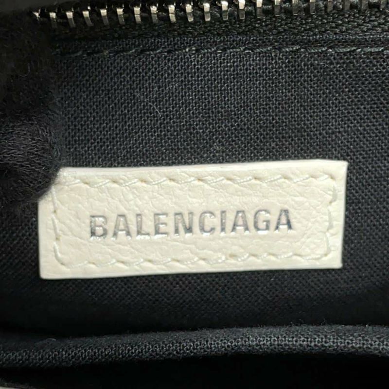 バレンシアガ ハンドバッグ ショッピングトートXXS レザー 528655 BALENCIAGA 2way 白