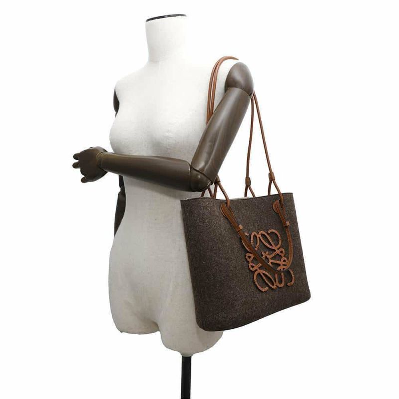 ロエベ トートバッグ アナグラム バスケットバッグ フェルト A223098X05 LOEWE 2way