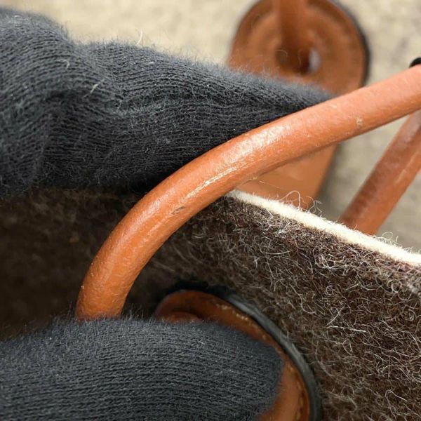 ロエベ トートバッグ アナグラム バスケットバッグ フェルト A223098X05 LOEWE 2way