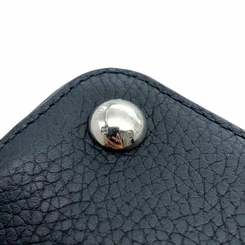 ルイヴィトン ハンドバッグ トリヨンレザー/パイソン カプシーヌBB LOUIS VUITTON 2wayショルダーバッグ ブラック 黒