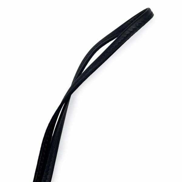 エルメス バッグチャーム ロデオ PM ブラック ラムスキン U刻印 HERMES 黒 ソーブラック