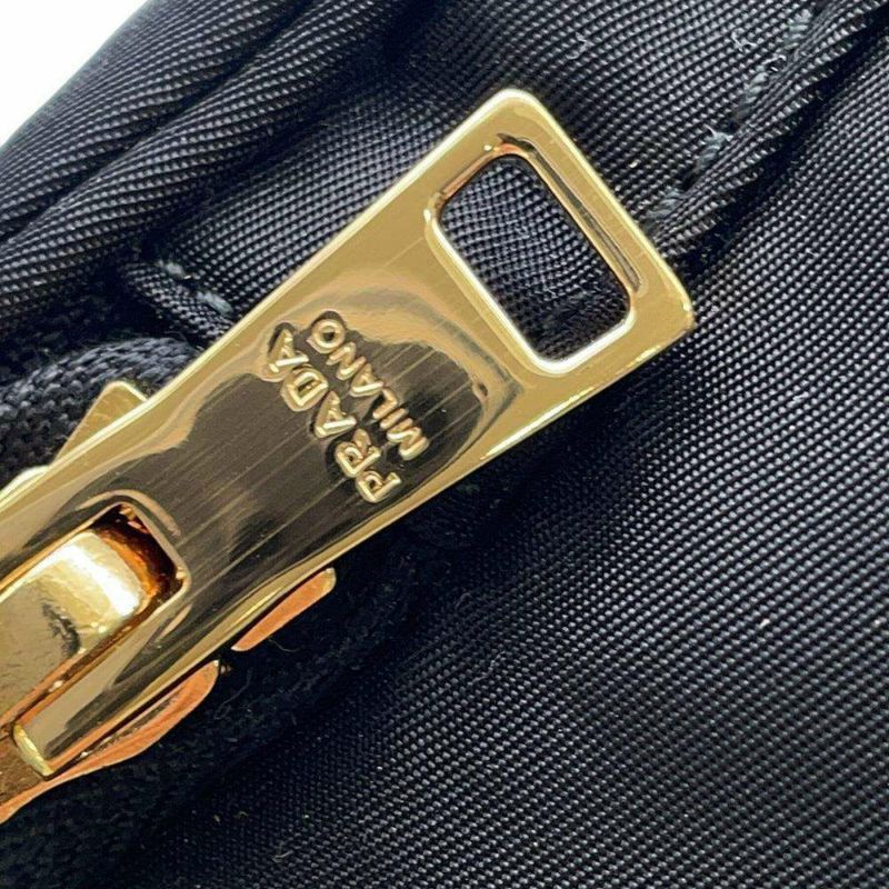 プラダ ハンドバッグ デュエット Re-Nylon バケットバッグ ナイロン 1BH038 PRADA 2wayショルダーバッグ 黒