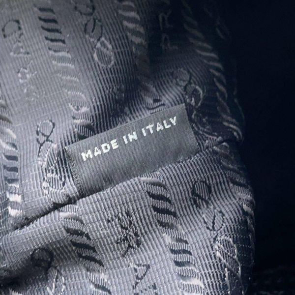 プラダ ハンドバッグ デュエット Re-Nylon バケットバッグ ナイロン 1BH038 PRADA 2wayショルダーバッグ 黒