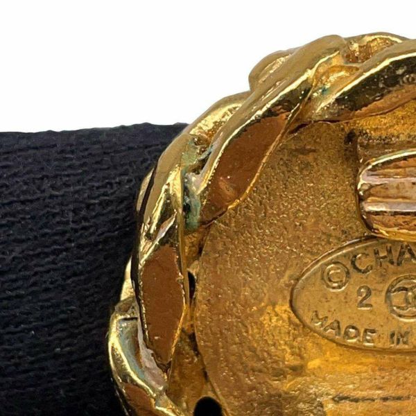 シャネル イヤリング ココマーク チェーンモチーフ ラインストーン 23 CHANEL アクセサリー