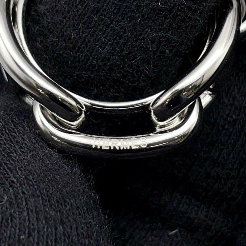 エルメス スカーフリング 90 レガート シェーヌダンクル カレ用 メタル HERMES アクセサリー