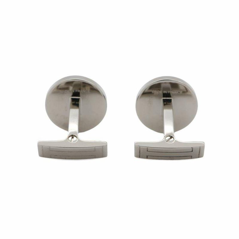 エルメス カフリンクス シャーク メタル/スイフト HERMES メンズ 黒