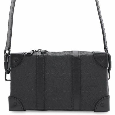 美品✨ ルイヴィトン ソフトトランク モノグラム エクリプス M69838 黒 ルイヴィトンエクリプス ソフトトランクウォレット 14145 黒