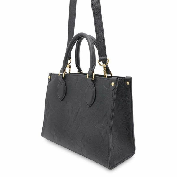 ルイヴィトン ハンドバッグ モノグラム・アンプラント オンザゴーPM M45653 黒 ブラック 2way