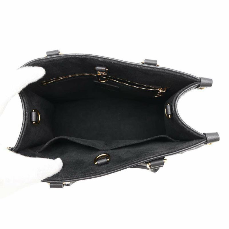 ルイヴィトン ハンドバッグ モノグラム・アンプラント オンザゴーPM M45653 黒 ブラック 2way